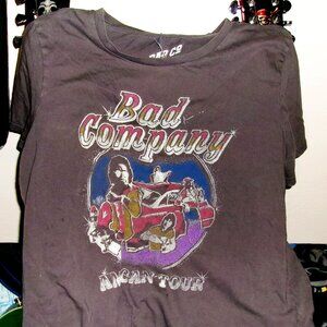 paul rodgers & bad company american tour xl new official tee - shooting star